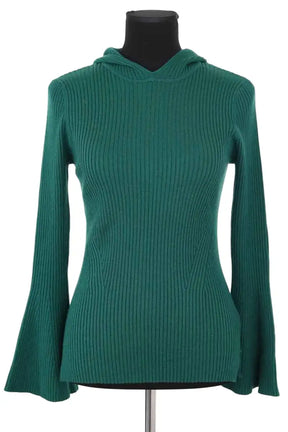 Pull Sandro Vert en Synthétique, taille M - Seconde Main