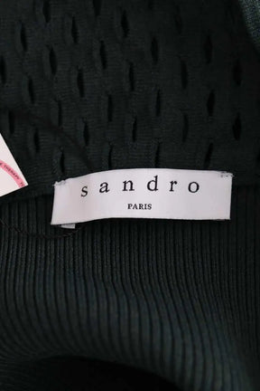Pull Sandro Vert en Viscose