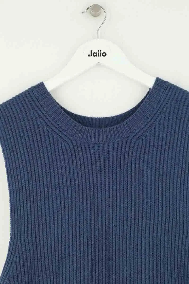 Pull sans manches  Maje Bleu en Laine