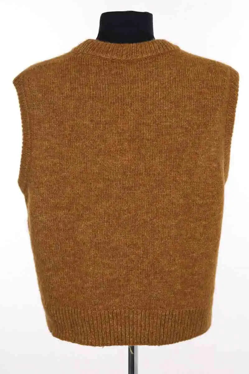 Pull sans manches Sézane Camel en Synthétique