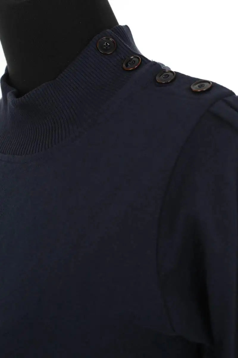 Pull Sessun Bleu en Coton