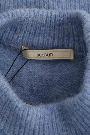Pull Sessun Pablito Bleu en Laine