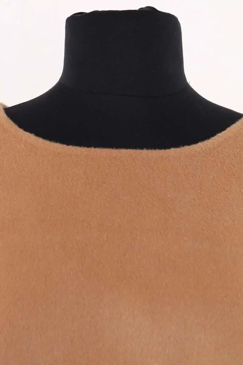 Pull Sézane Aaron Camel en Laine