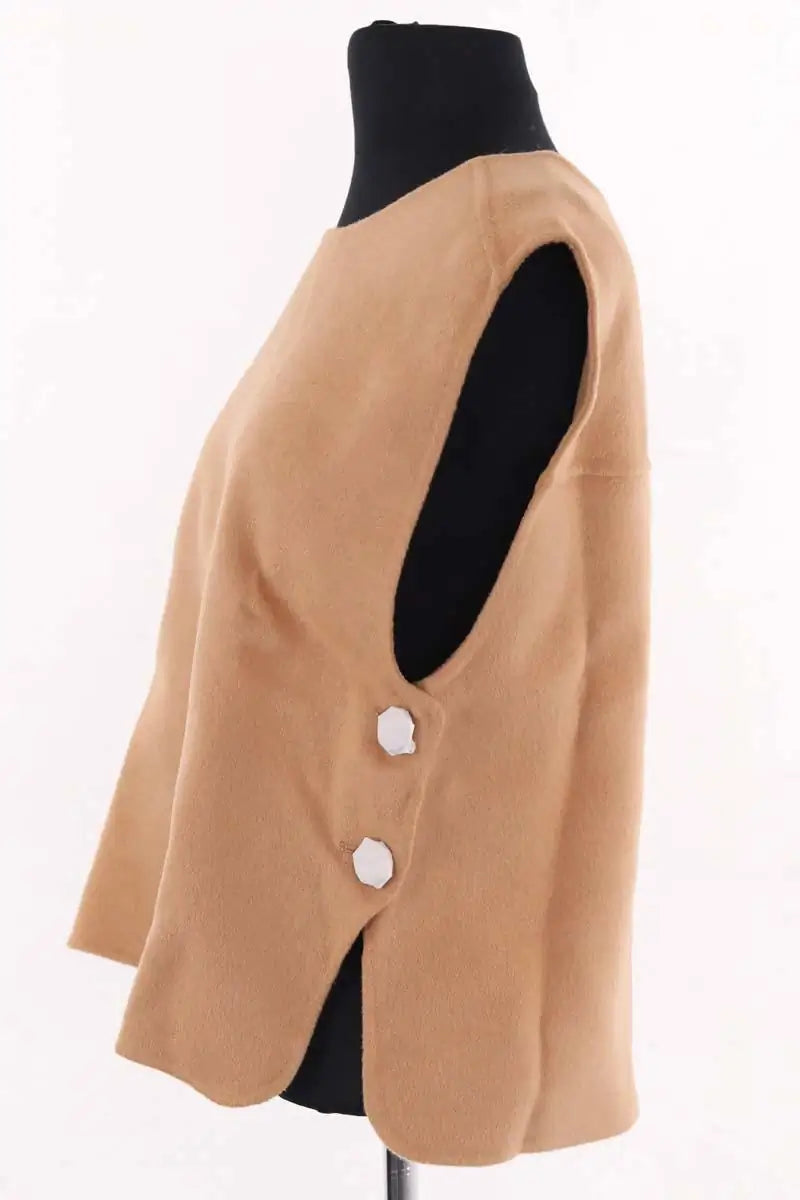 Pull Sézane Aaron Camel en Laine