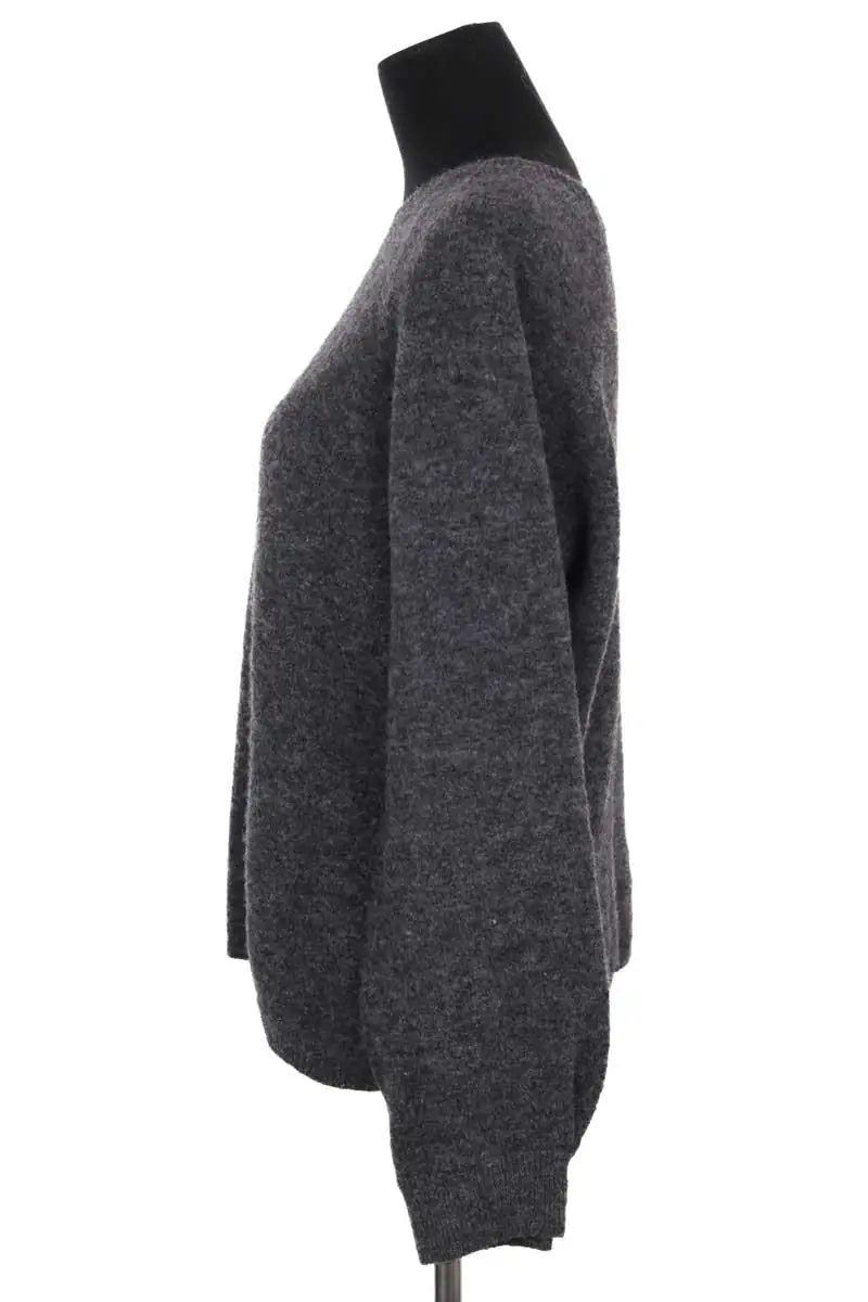 Pull Sézane Anthracite en Laine