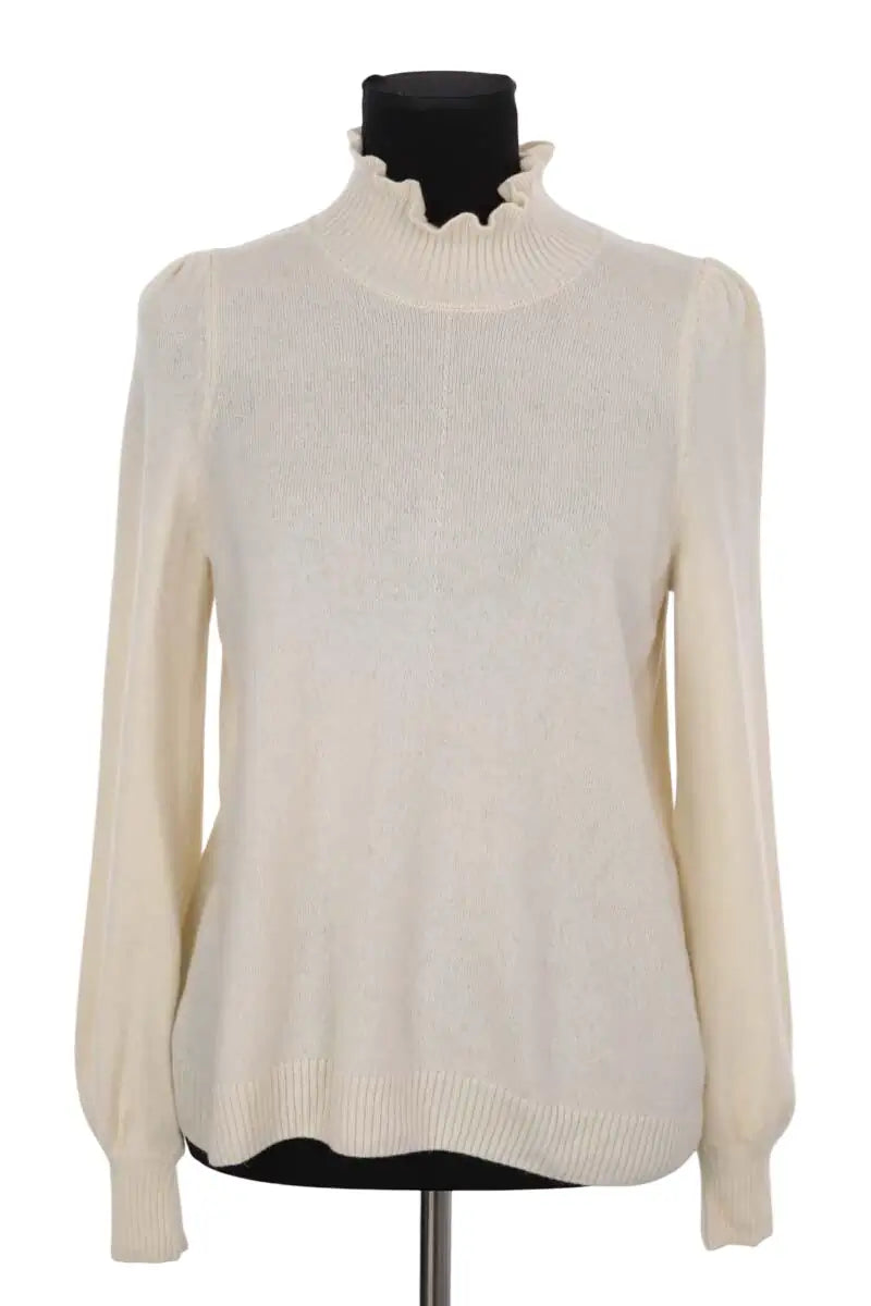 Pull Sézane Beige en Cachemire, taille M - Seconde Main