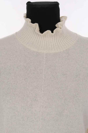 Pull Sézane Beige en Cachemire