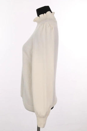 Pull Sézane Beige en Cachemire