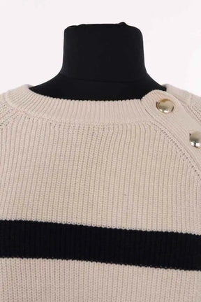 Pull Sézane Beige en Coton