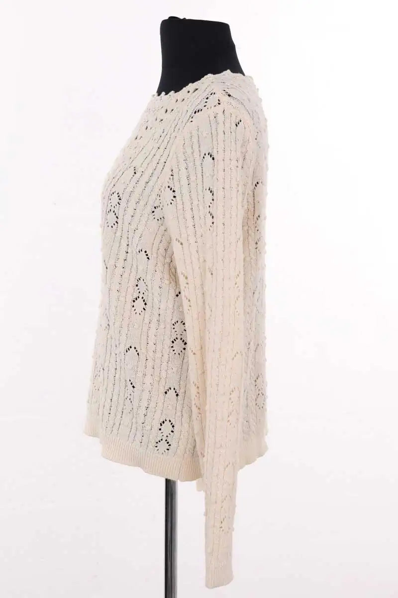Pull Sézane Beige en Coton