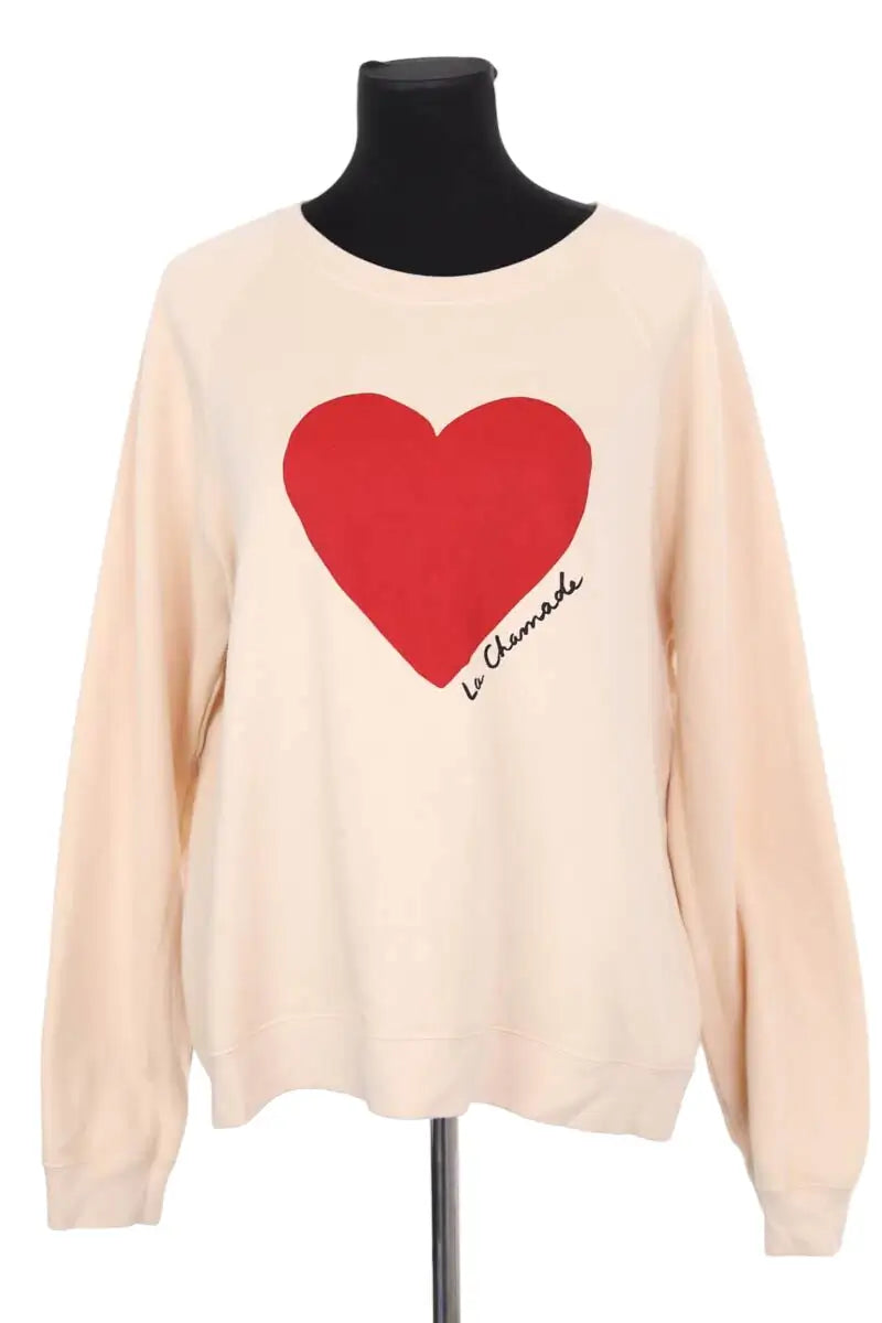 Pull Sézane Beige en Coton, taille XXL - Seconde Main