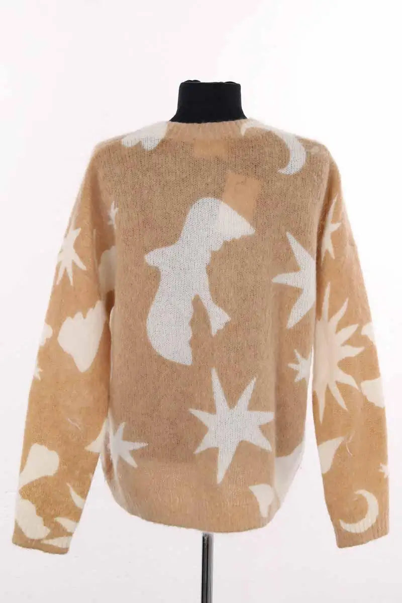 Pull Sézane Beige en Synthétique