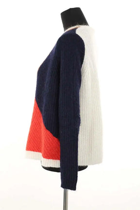 Pull Sézane Blanc en Laine