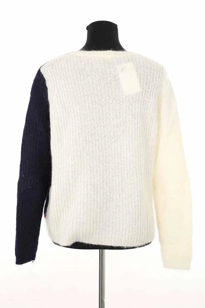 Pull Sézane Blanc en Laine