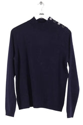 Pull Sézane Bleu en Laine, taille M - Seconde Main
