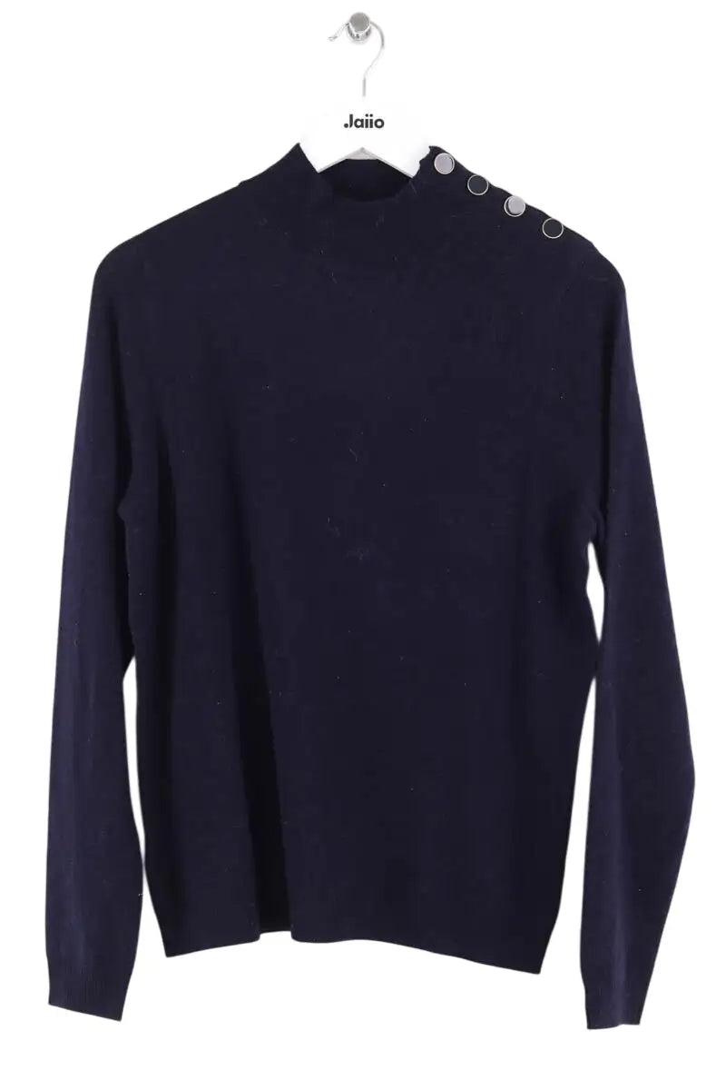Pull Sézane Bleu en Laine, taille M - Seconde Main