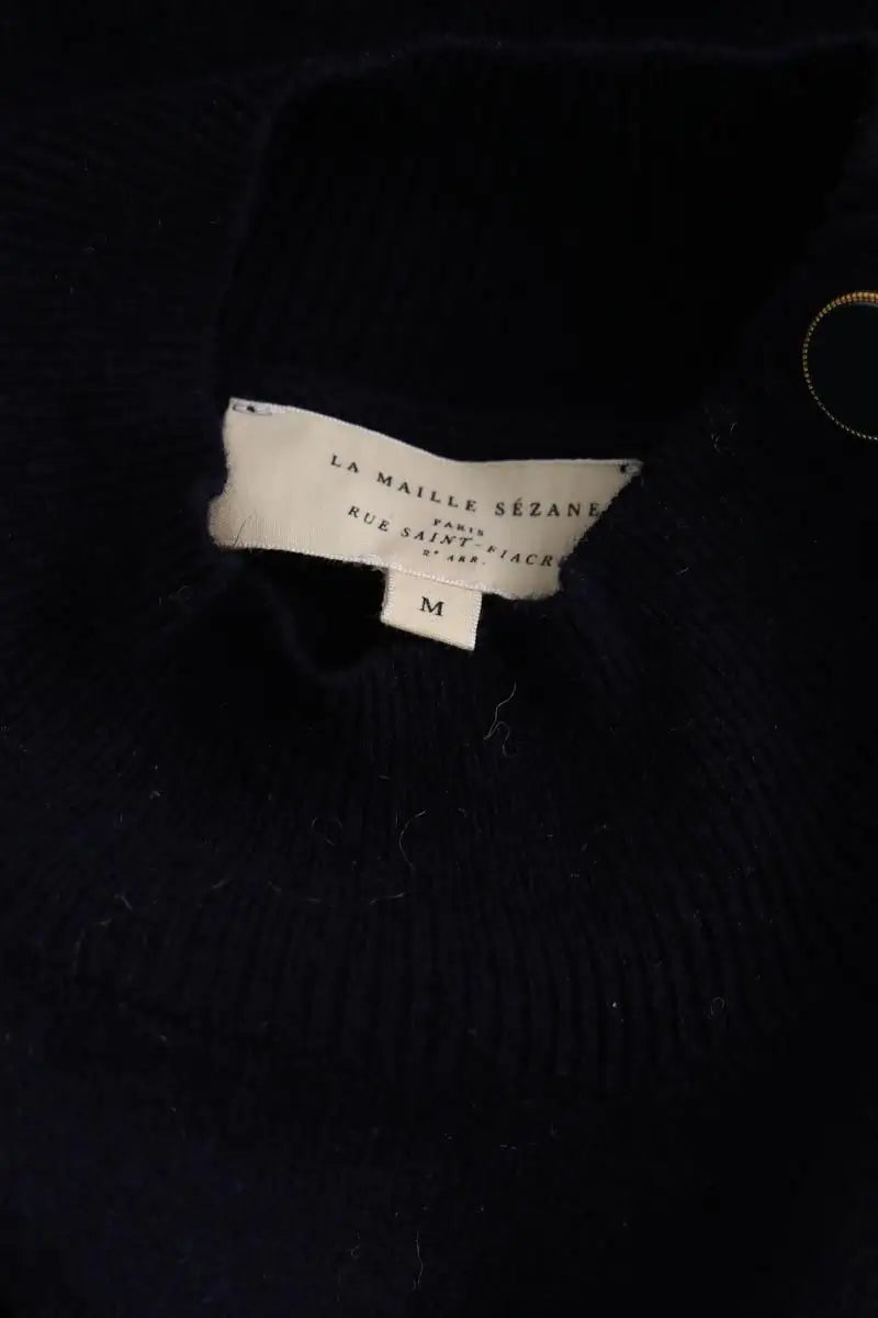 Pull Sézane Bleu en Laine