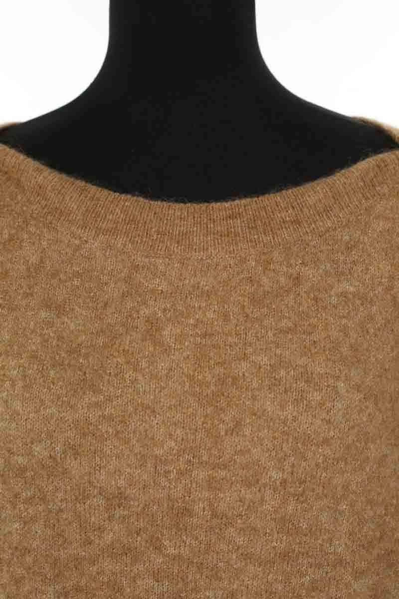 Pull Sézane Camel en Polyamide