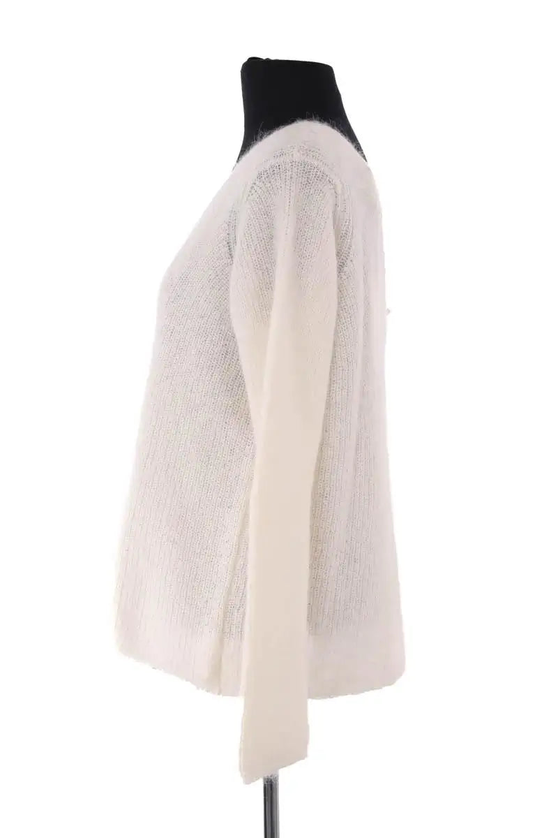 Pull Sézane Ecru en Laine