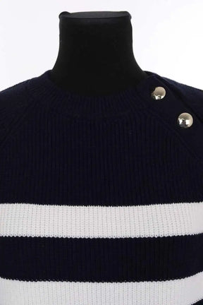 Pull Sézane Gary Bleu en Coton