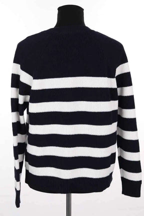 Pull Sézane Gary Bleu en Coton