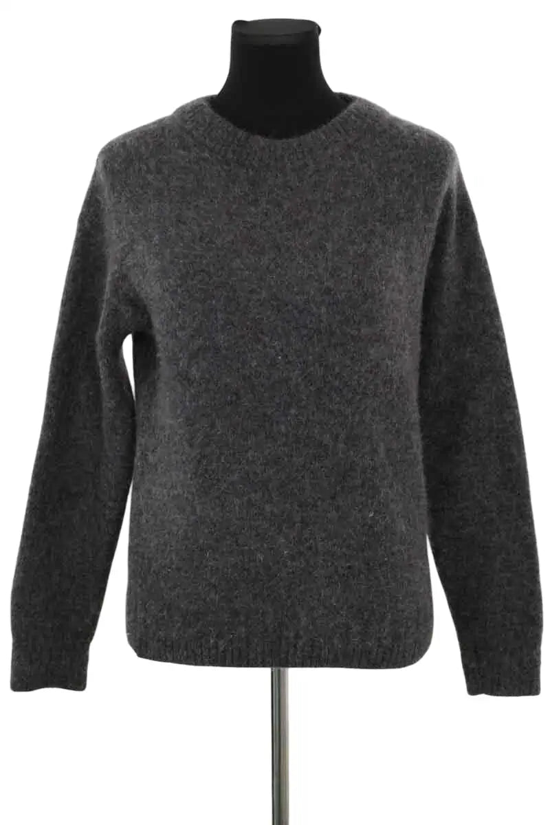 Pull Sézane Gris en Laine, taille XS - Seconde Main