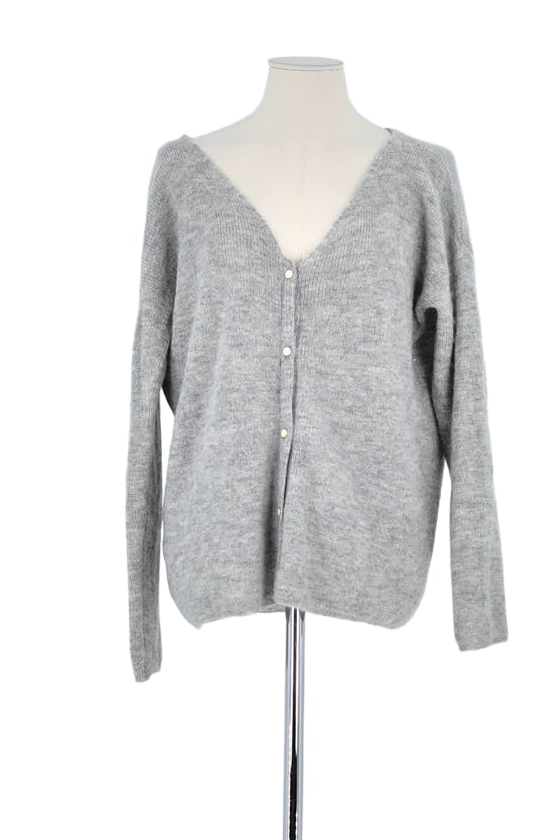 Pull Sézane Gris en Polyamide, taille M - Seconde Main
