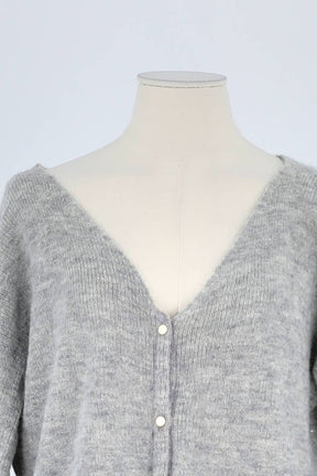 Pull Sézane Gris en Polyamide