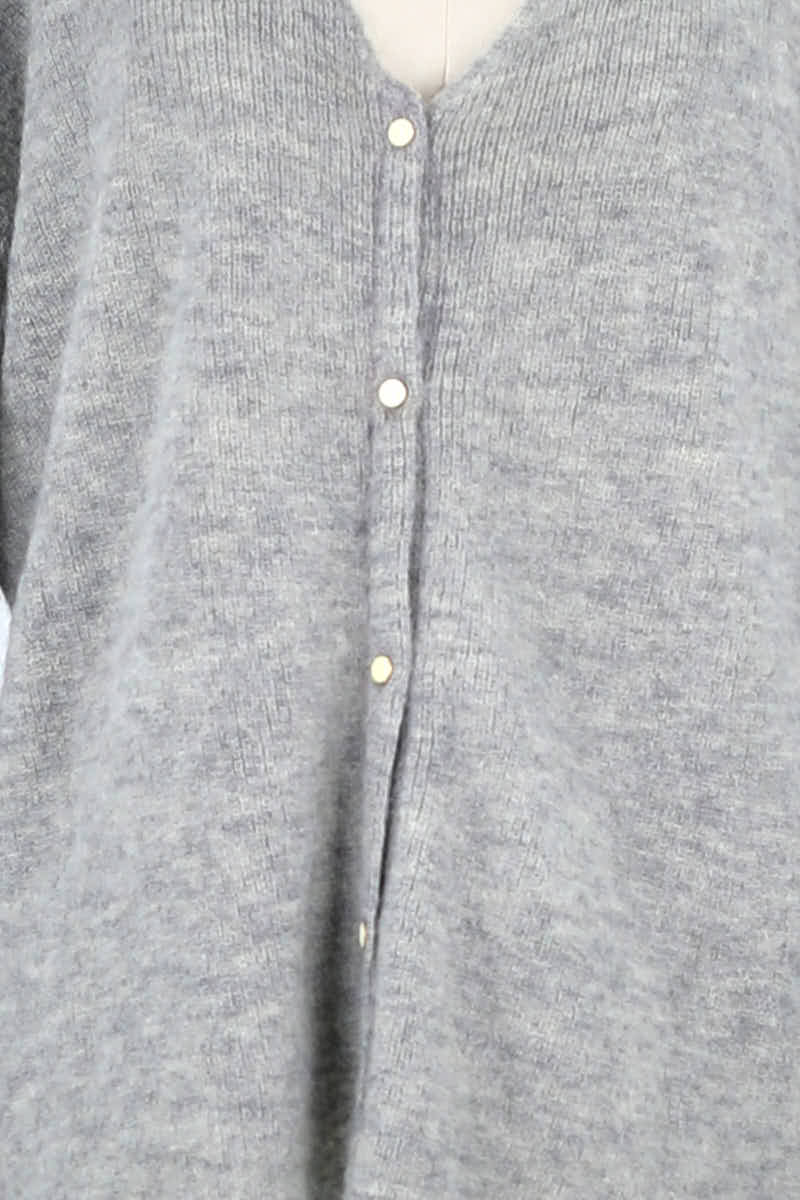 Pull Sézane Gris en Polyamide