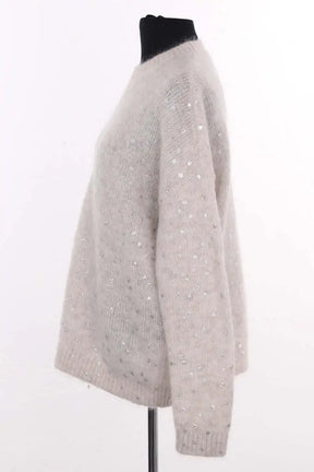 Pull Sézane Gris en Synthétique