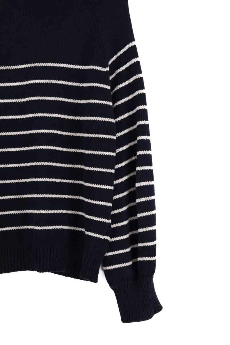 Pull Sézane Marine en Coton