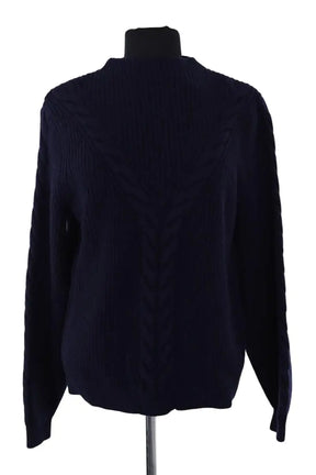 Pull Sézane Marine en Laine, taille S - Seconde Main