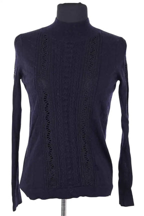 Pull Sézane Marine en Synthétique, taille XXS - Seconde Main