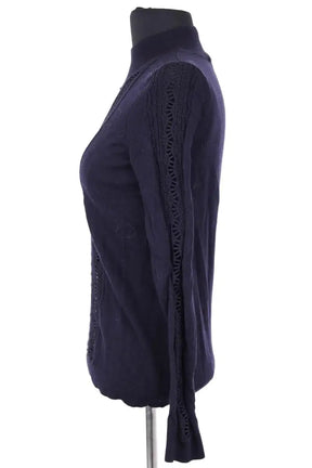 Pull Sézane Marine en Synthétique