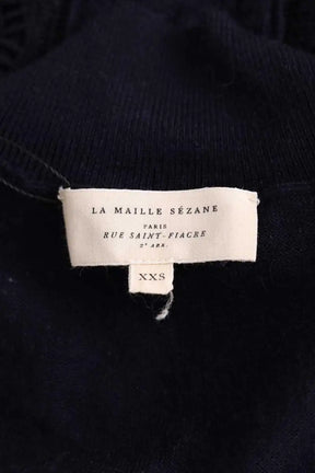 Pull Sézane Marine en Synthétique