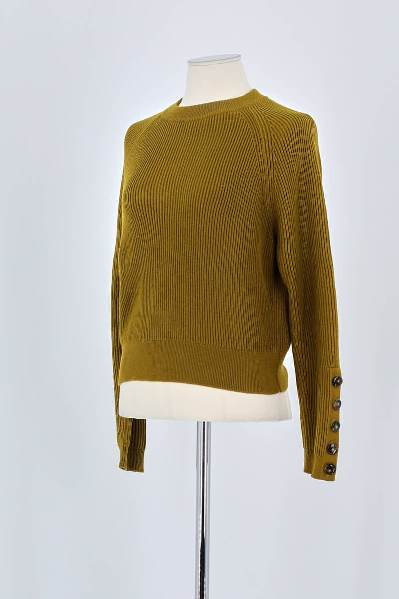 Pull Sézane Marron en Coton