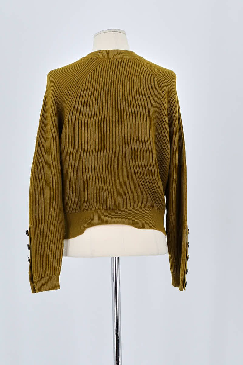 Pull Sézane Marron en Coton