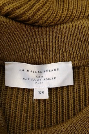 Pull Sézane Marron en Coton