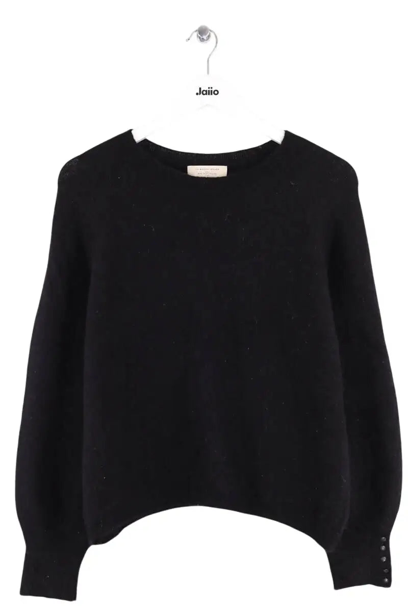 Pull Sézane Noir en Laine, taille M - Seconde Main