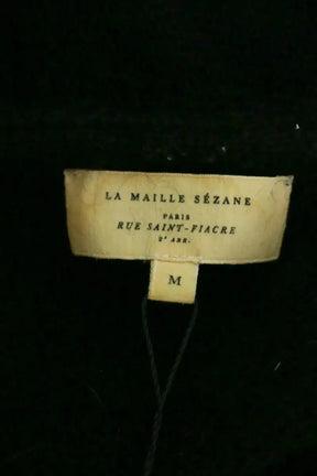 Pull Sézane Noir en Synthétique