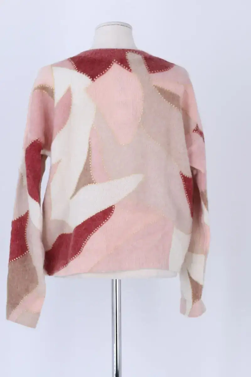 Pull Sézane Rose en Laine
