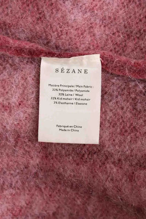 Pull Sézane Rose en Laine