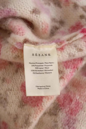 Pull Sézane Rose en Laine