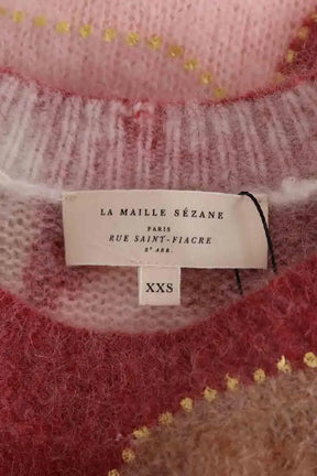 Pull Sézane Rose en Laine