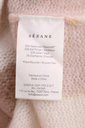 Pull Sézane Rose en Laine