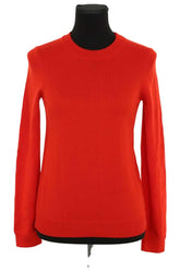 Pull Sézane Rouge en Laine, taille XS - Seconde Main