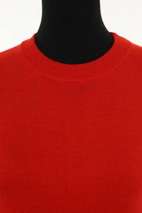 Pull Sézane Rouge en Laine