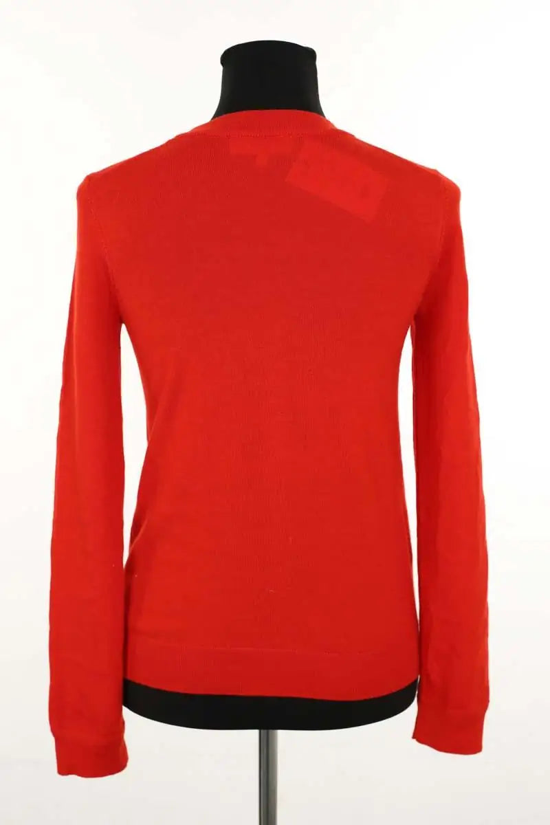 Pull Sézane Rouge en Laine