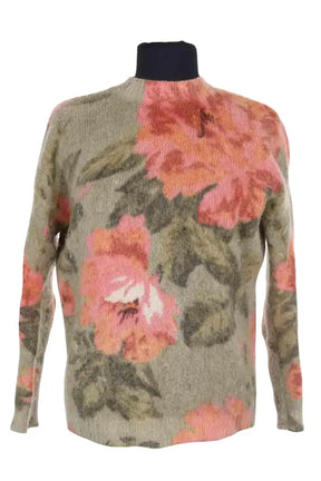 Pull Sézane Vert en Synthétique, taille XXS - Seconde Main