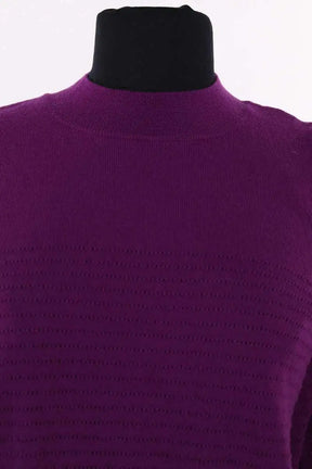 Pull Sézane Violet en Laine